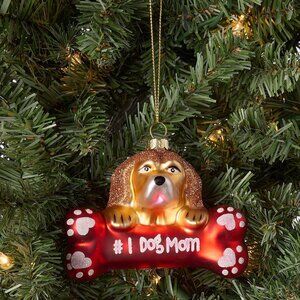 Macy's 2025-Pets Dog with Bone Ornament (Holiday Lane)